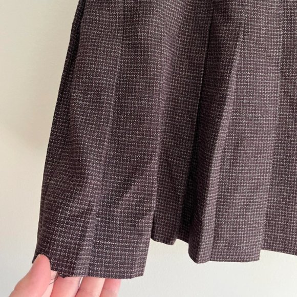 1990s Pleated Mini Skirt - Picture 4 of 5